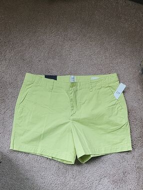 GAP Yellow Chino Shorts